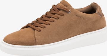 Baskets basses Ombre en marron : devant