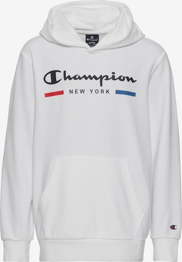 Champion Authentic Athletic Apparel Athletic Sweatshirt in Blue / Red / Black / White, Item view