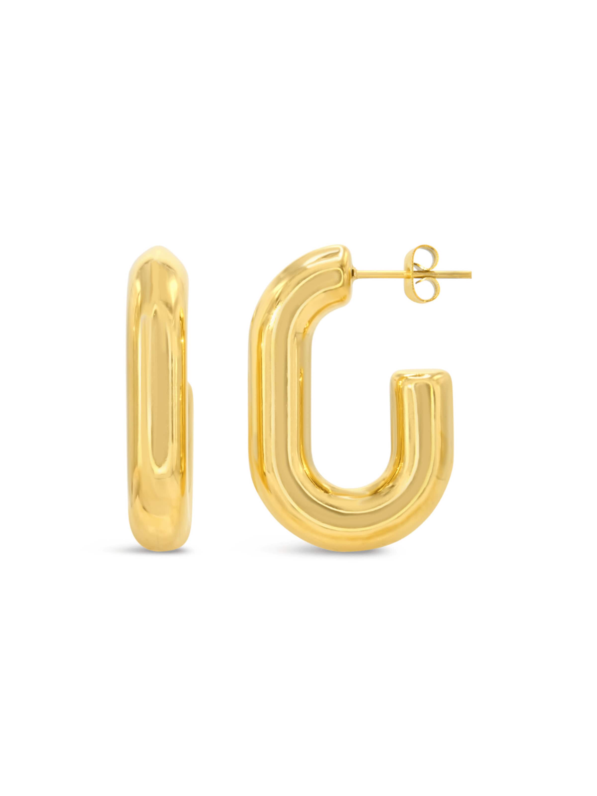 ARS-ARGENTI Ohrringe 'UPTOWN FASHION'‌‌‌‌ in Gold