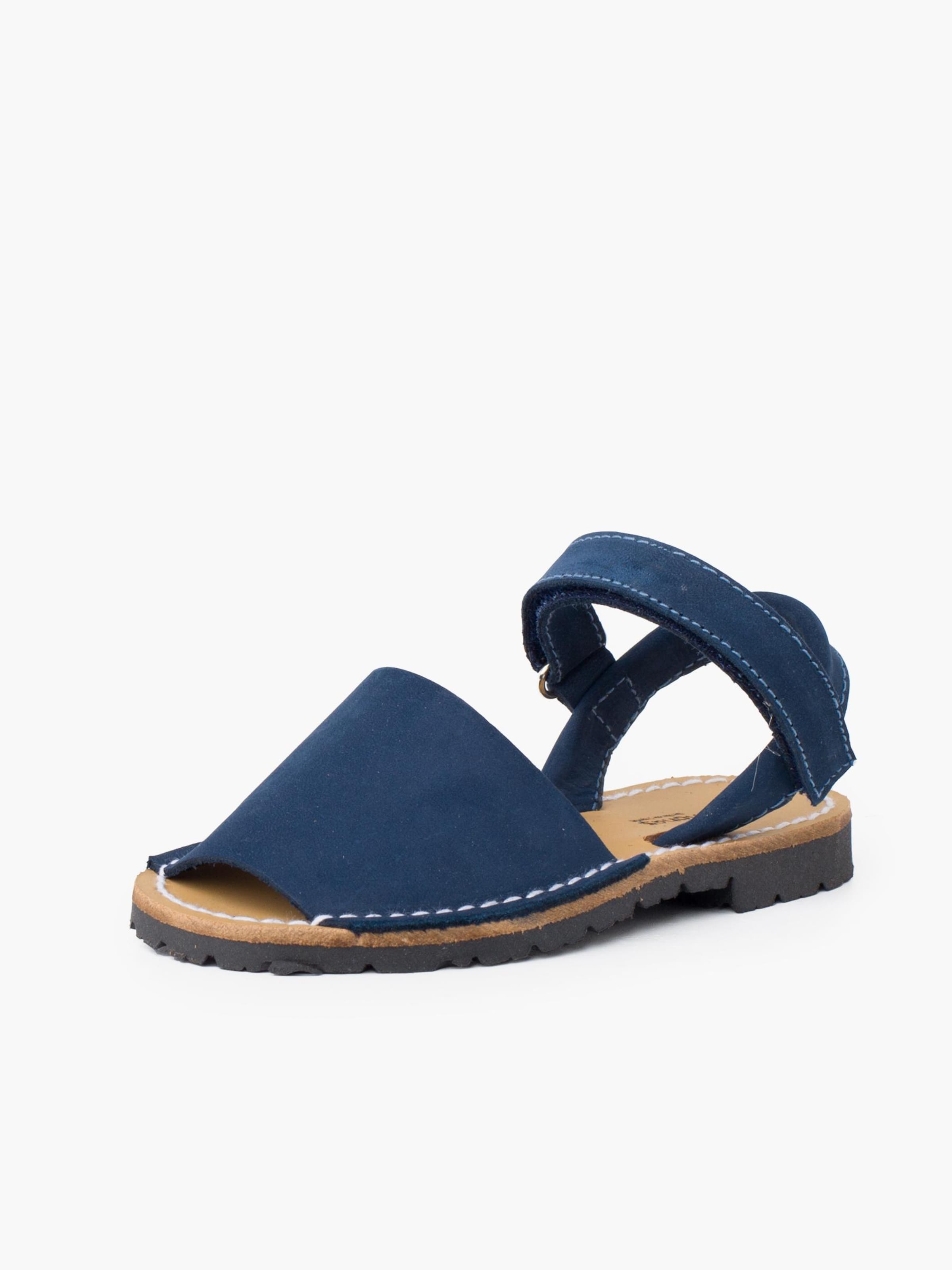 Sandales Pisamonas en bleu : devant