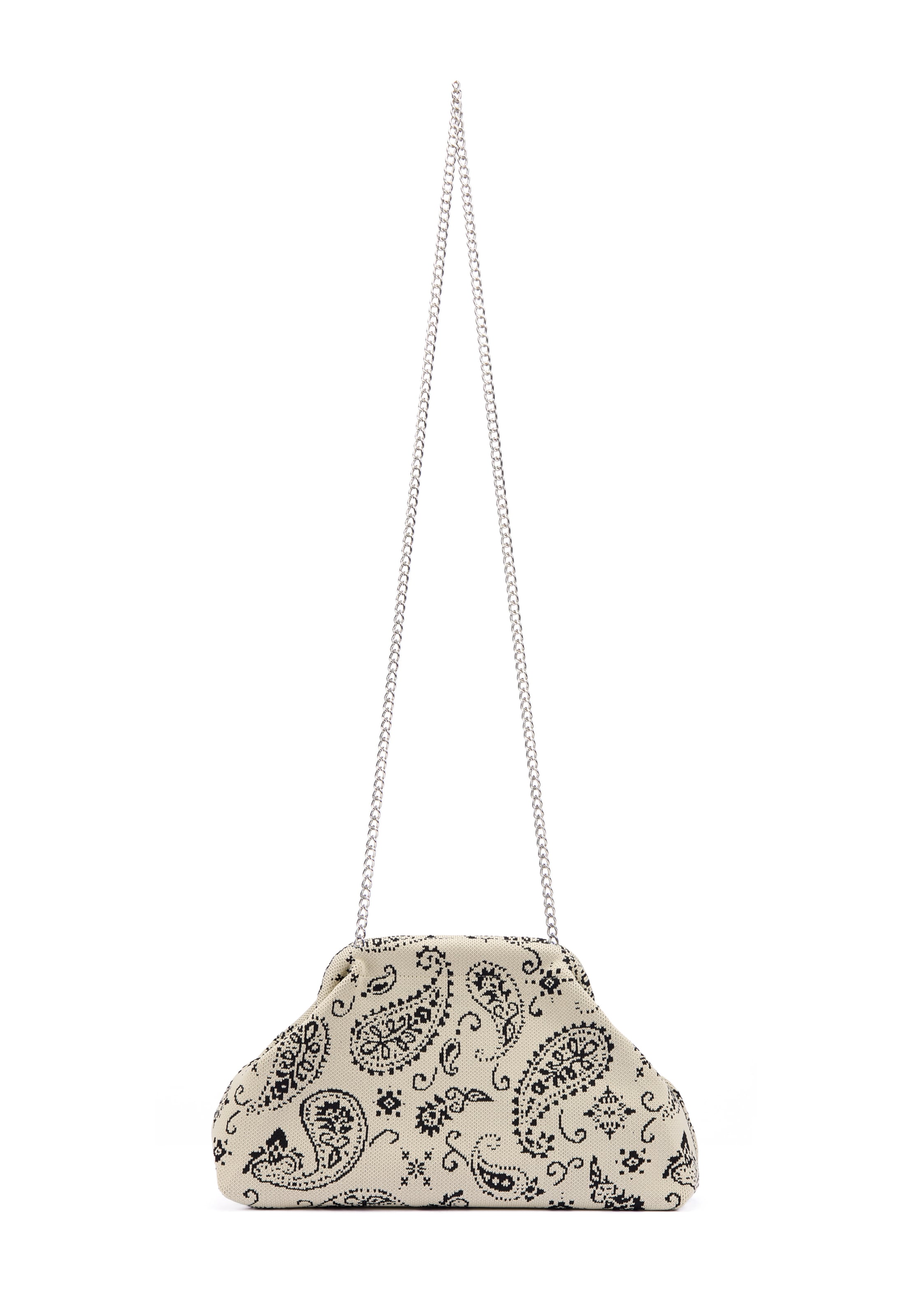 myMo ROCKS - Bolso de noche en beige: frente