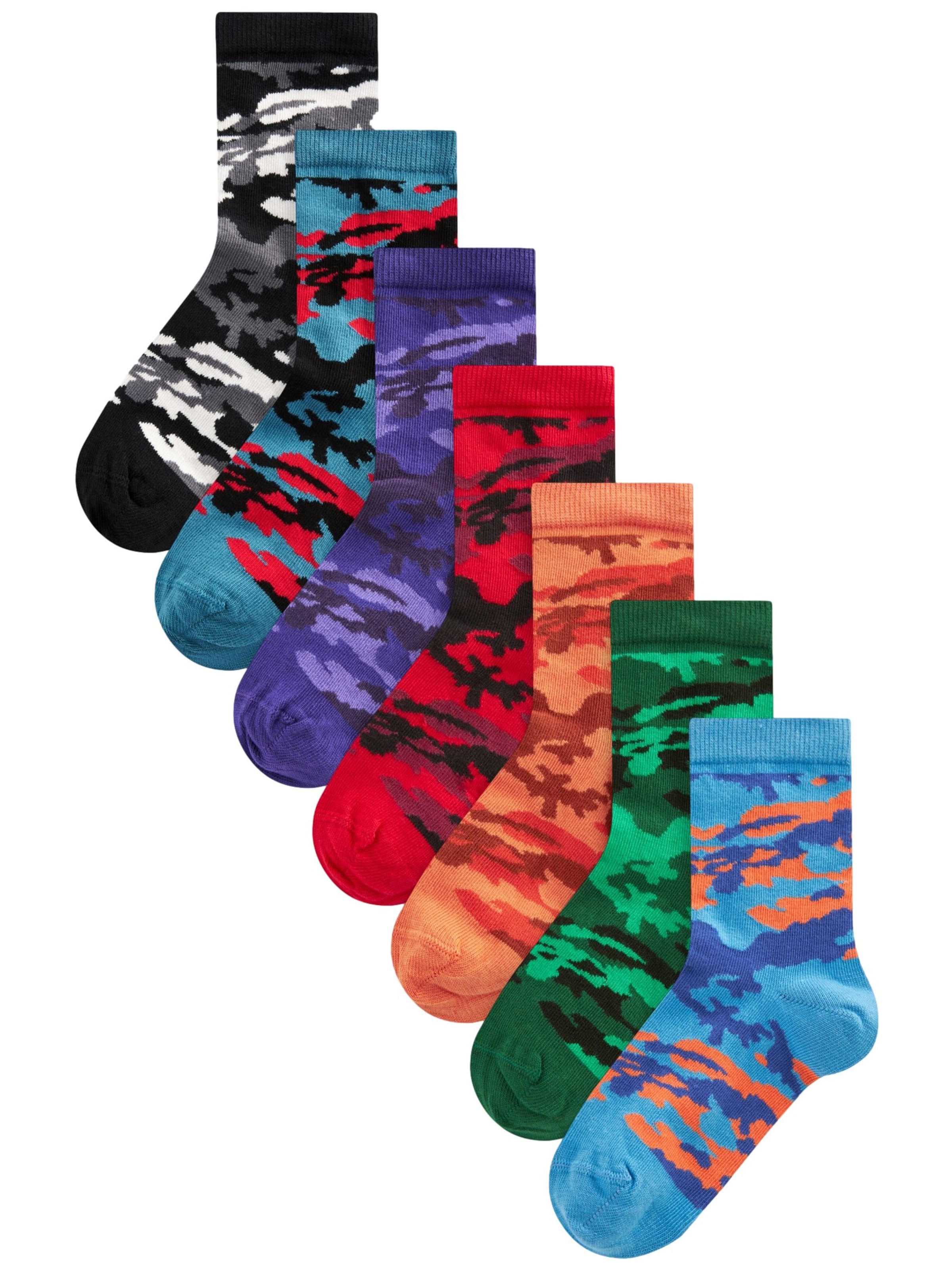 Next Къси чорапи в синьо: отпред