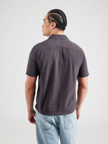 Regular fit Camicia di HOLLISTER in grigio