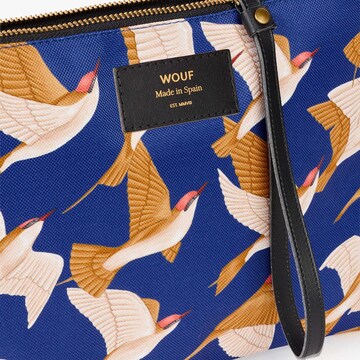 Wouf Clutch in Blauw