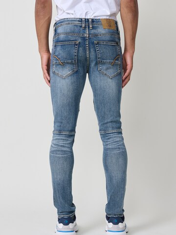 KOROSHI Skinny Jeans in Blauw