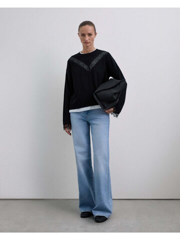 melns Scalpers Džemperis: no priekšpuses