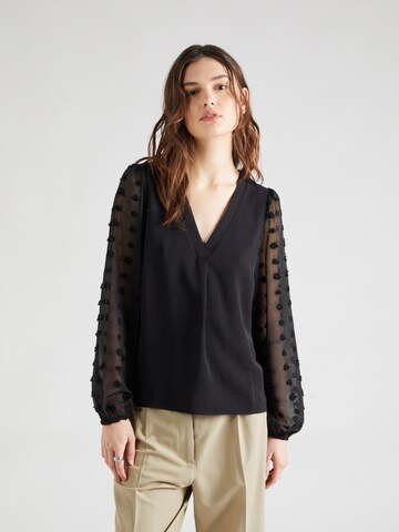 VILA Blouse 'Silua' in Black: front