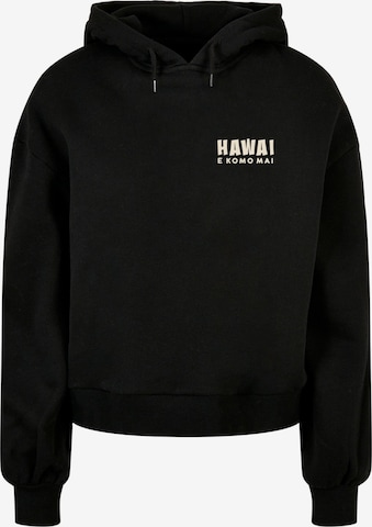 Felpa 'Hawai' di Merchcode in nero: frontale