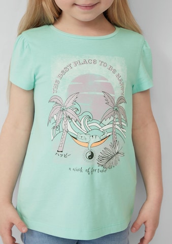 T-Shirt s.Oliver en bleu