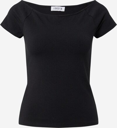 EDITED T-shirt 'Reagan' en noir, Vue avec produit