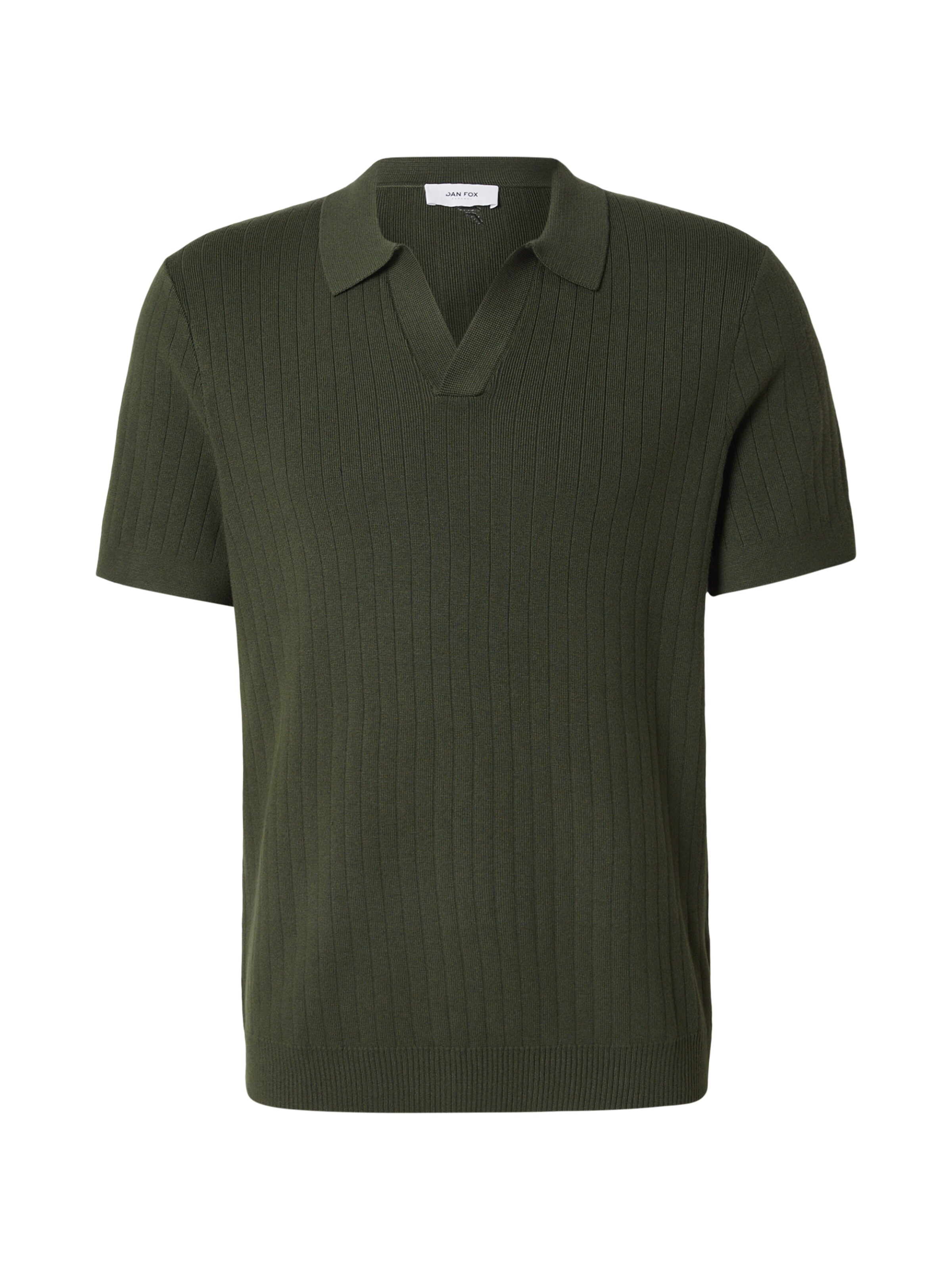 DAN FOX APPAREL Shirt 'Hendrik' in S in de kleur Donkergroen, Productweergave