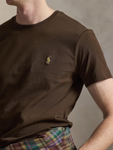Polo Ralph Lauren Regular fit Μπλουζάκι σε καφέ