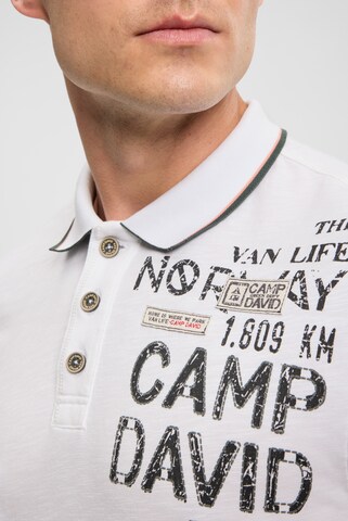 CAMP DAVID Shirt in White