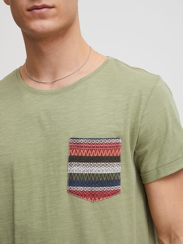 BLEND - Camisa 'Elandro' em verde