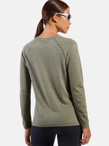 ODLO Sports sweatshirt 'ESSENTIAL SEAMLESS' in Brown