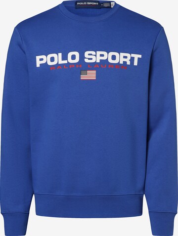 Sweat-shirt Polo Ralph Lauren en bleu : devant