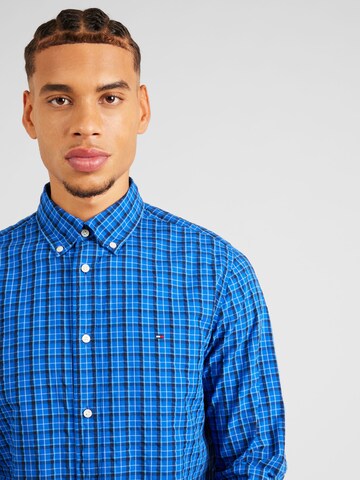 TOMMY HILFIGER Regular fit Button Up Shirt in Blue