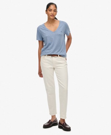Superdry T-Shirt 'Studios' in Blau: Vorderseite