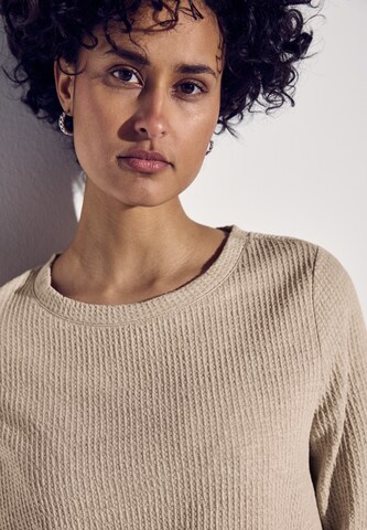STREET ONE Sweatshirt in Beige