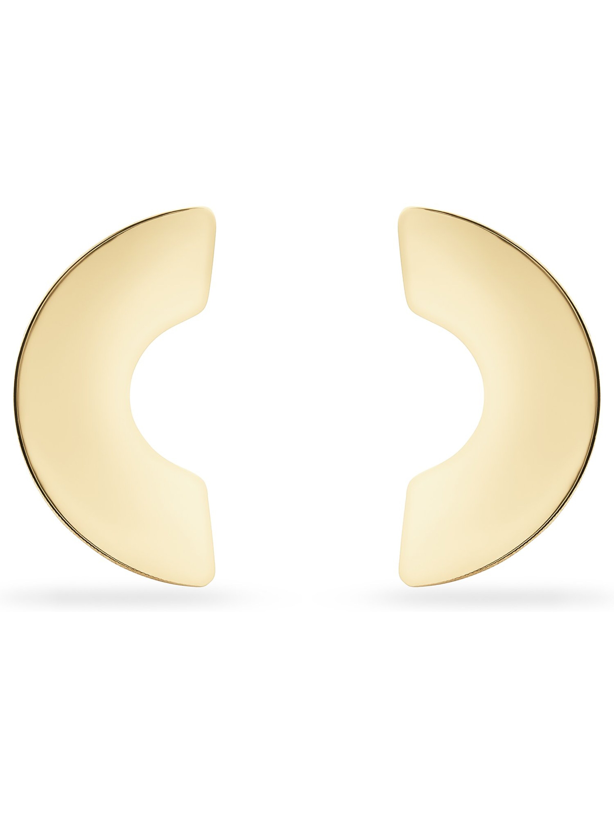 CHRIST Ohrringe in Gold: Vorderseite