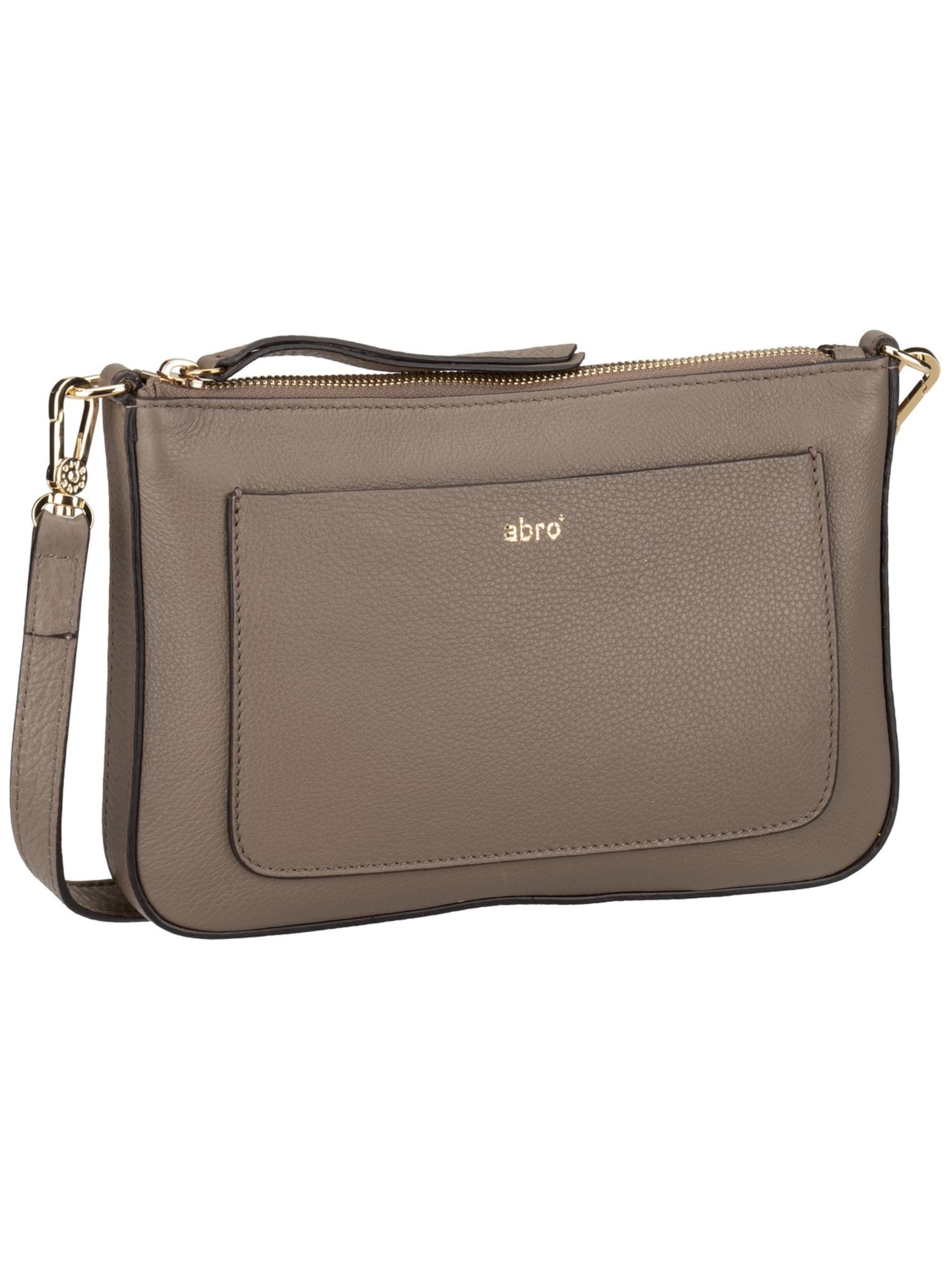 ABRO Handbag 'Raquel' in Brown: front