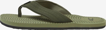O'NEILL T-bar sandals 'O'Neill Koosh Sandals' in Green: front