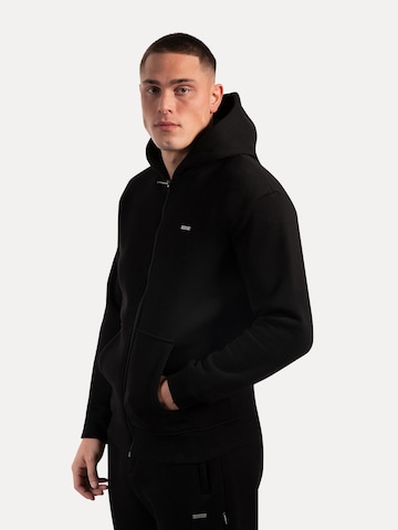 Veste de survêtement Smilodox en noir