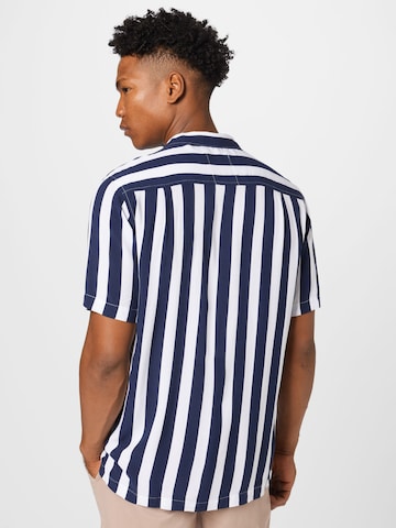 Coupe regular Chemise 'Ramon Cuba' Kronstadt en bleu