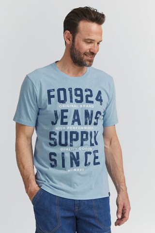FQ1924 T-Shirt 'NOX' in Blau: predná strana
