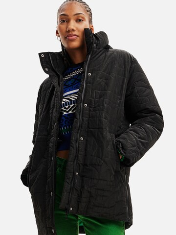 Desigual Winterjas in Zwart