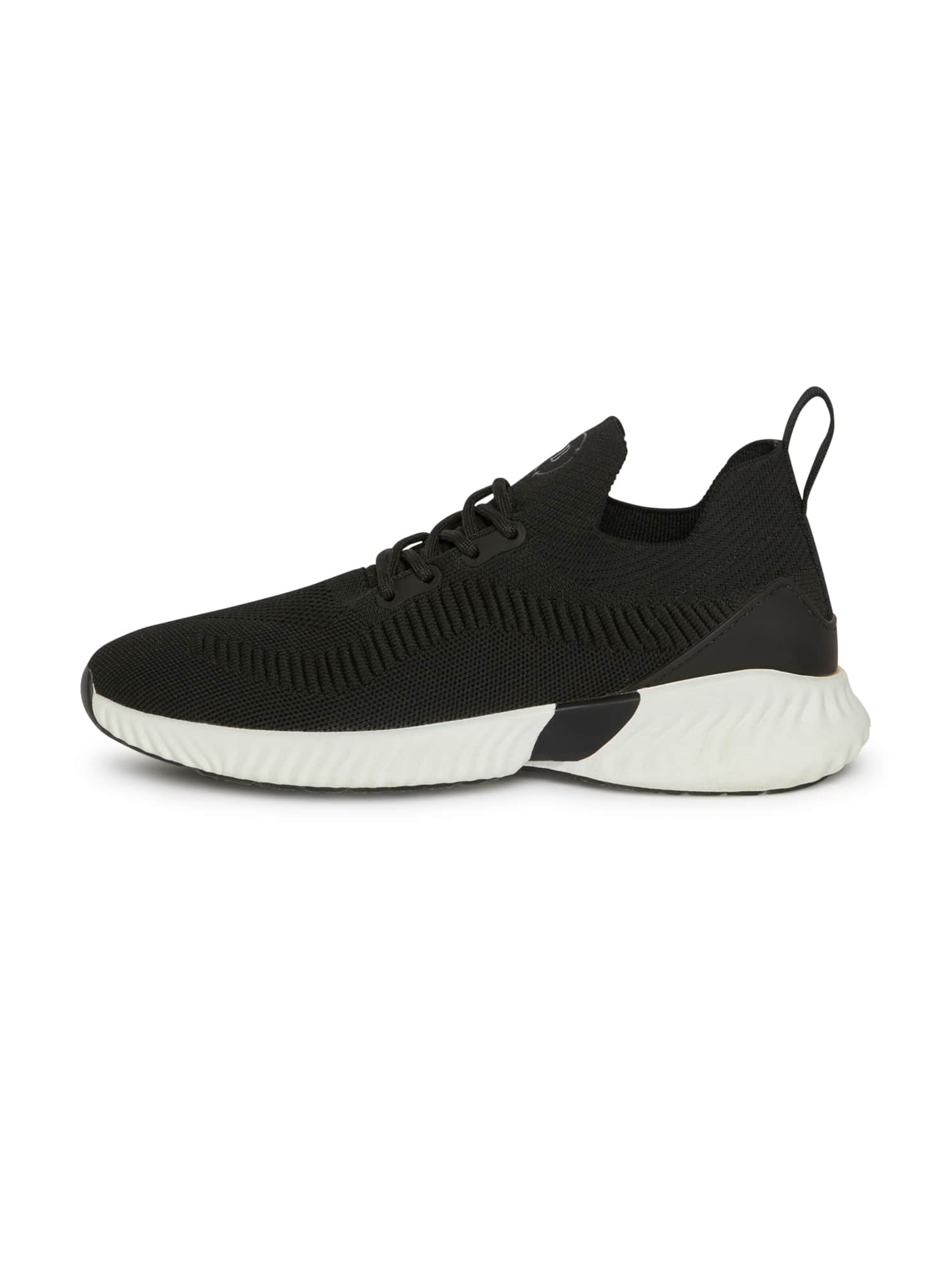 Boggi Milano Sneakers laag in Zwart: voorkant