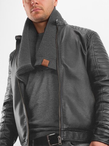 Manufaktur13 Scarf 'Rough' in Grey