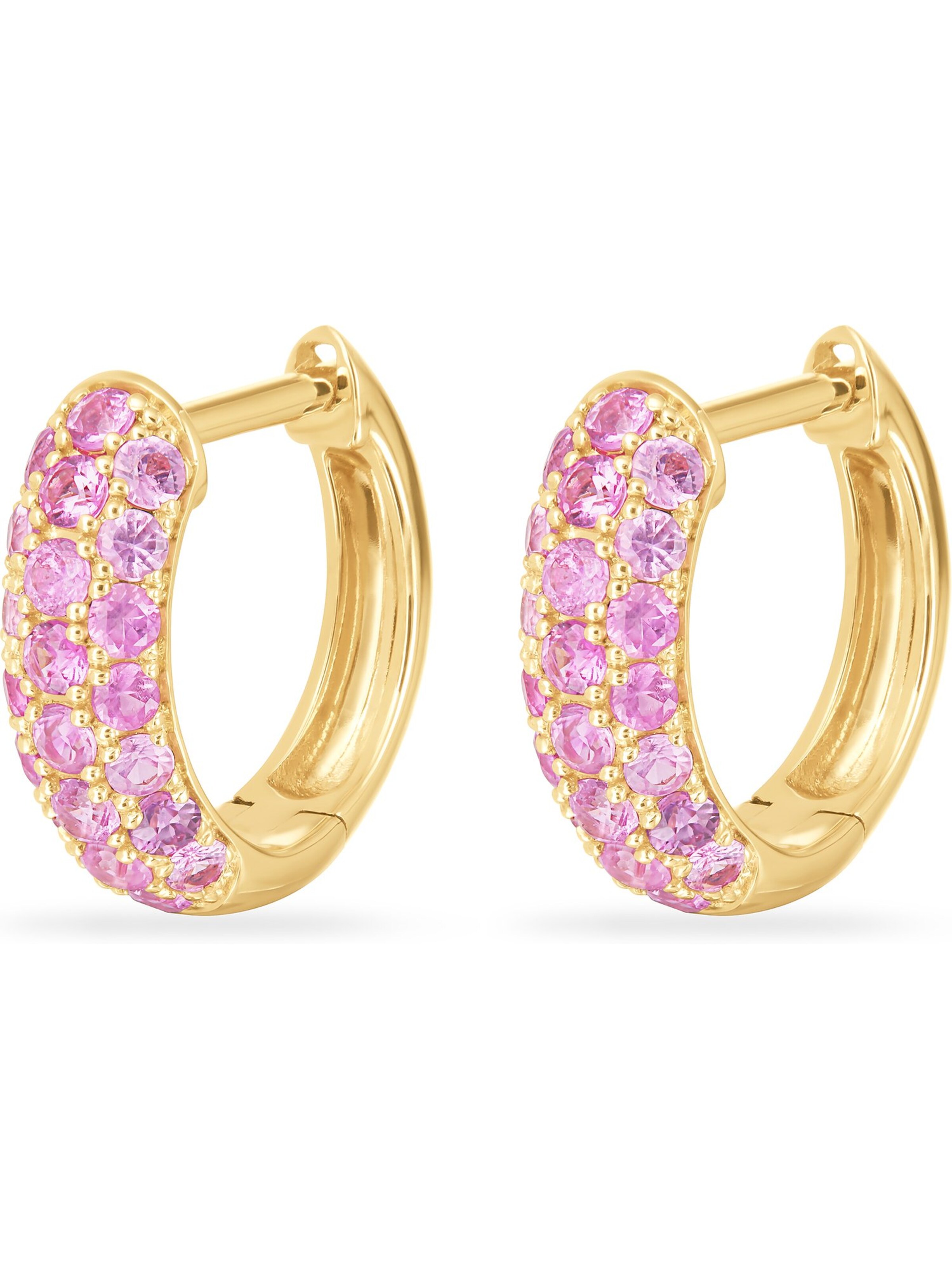 GUIA Ohrringe in Gold: Vorderseite