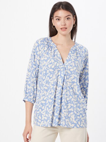 s.Oliver Blouse in Blauw: voorkant