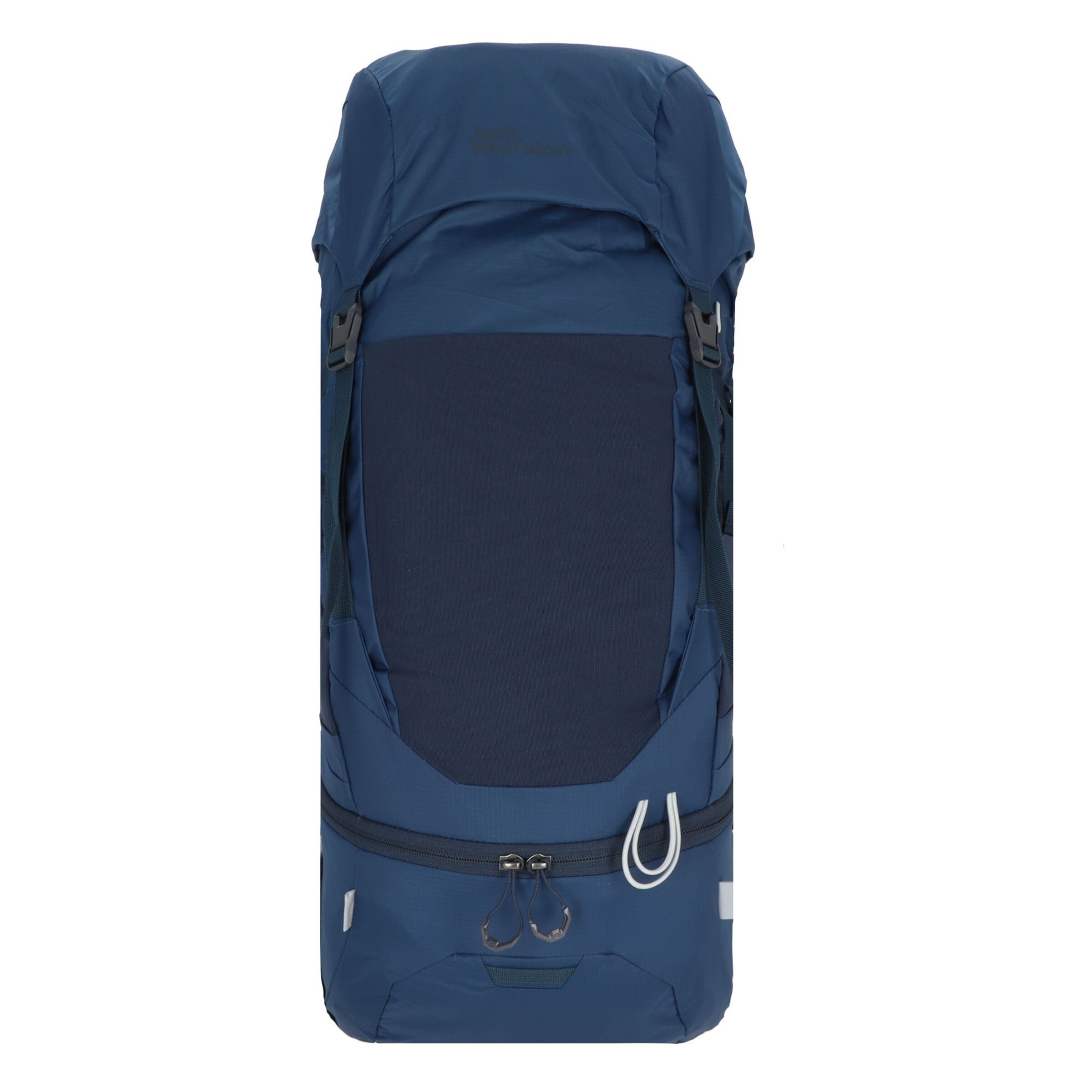 JACK WOLFSKIN Sports backpack 'Wolftrail 34 Recco' in Blue: front