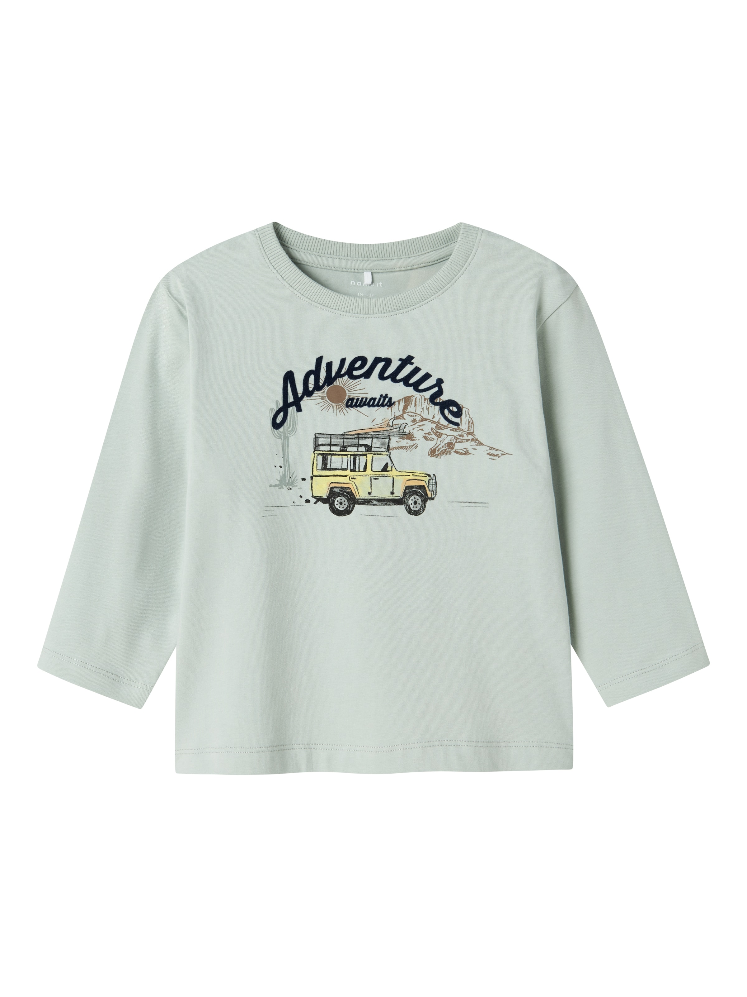 NAME IT Póló 'NMMHako' - zöld: elől