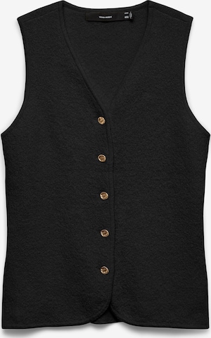 Gilet in maglia 'VMSilvia' di VERO MODA in nero: frontale
