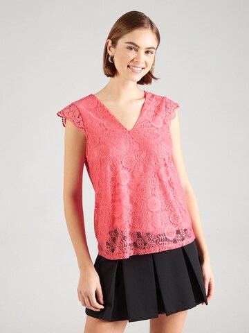 Camicia da donna 'PCOLLINE' di PIECES in rosa: frontale