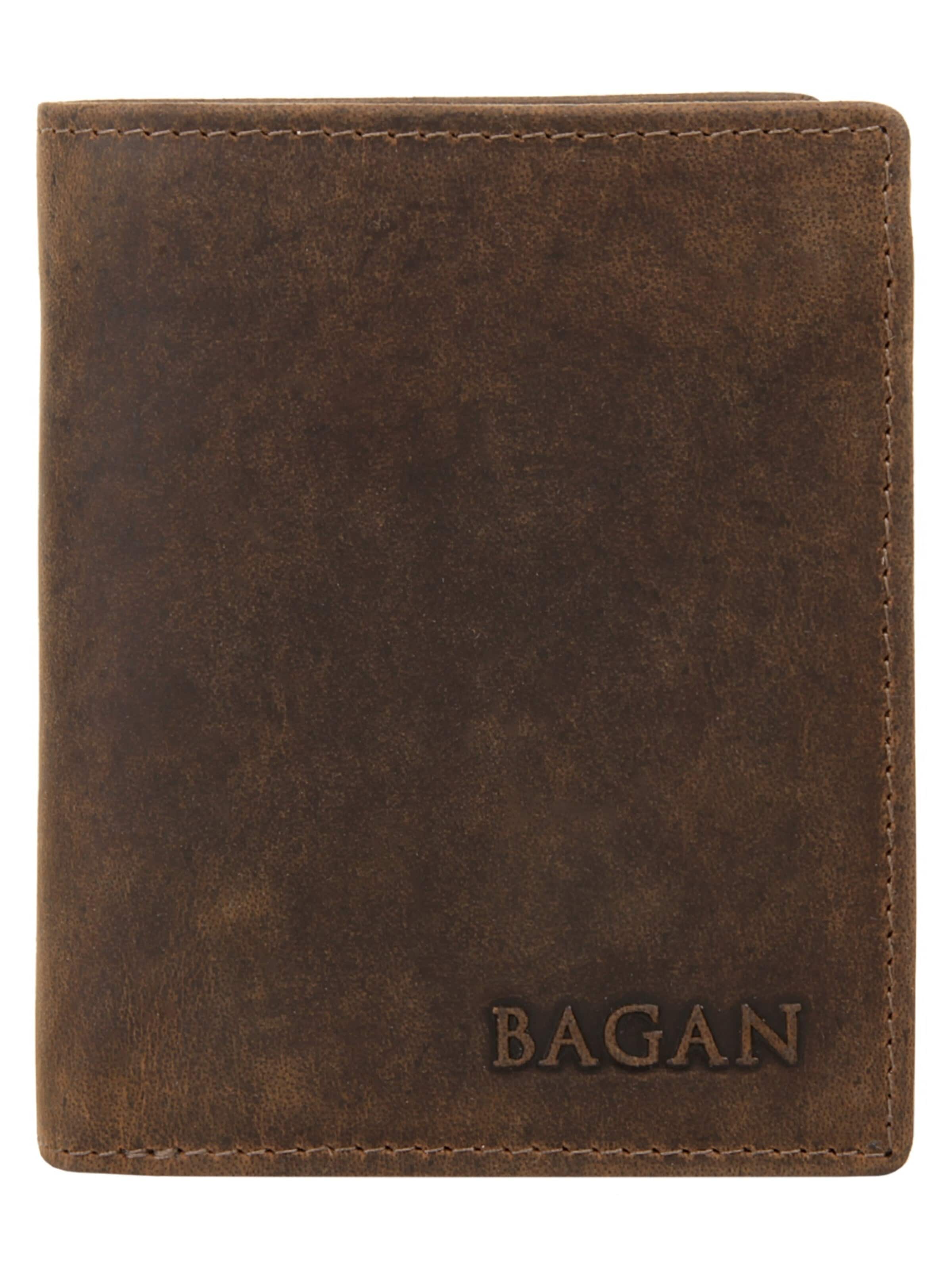 Bagan Portemonnaie 'Bagan Geldbörse'‌‌‌‌‌‌‌‌‌ in Braun: Vorderseite