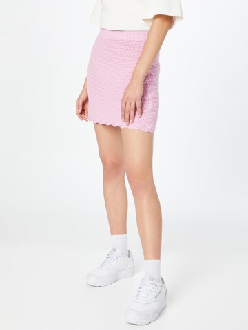 Gonna di Monki in rosa: frontale