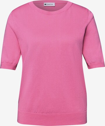 STREET ONE Pullover in Pink: Vorderseite