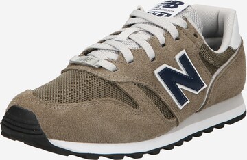 Baskets basses '373' new balance en vert : devant