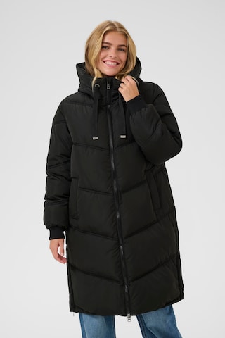 Kaffe Mantel 'KANikko' in Schwarz: Vorderseite