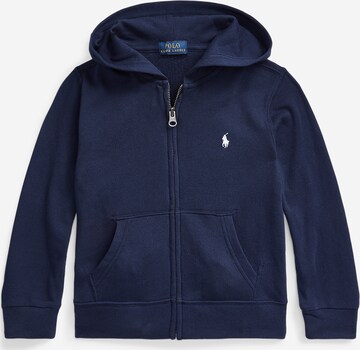 Polo Ralph Lauren Sweatjacke in Blau: predná strana