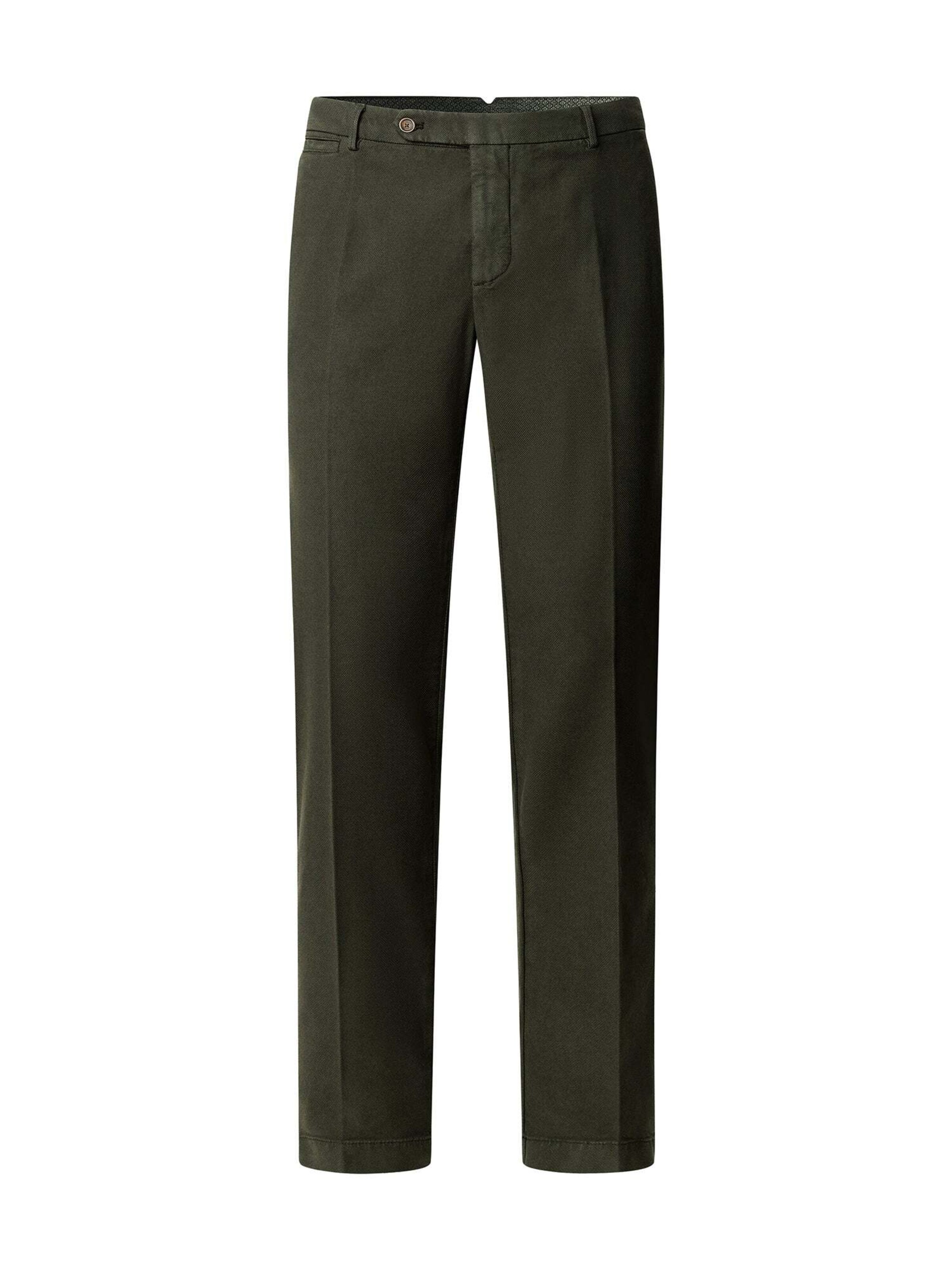 Hackett London Regular Chinohose in Grün: Vorderseite