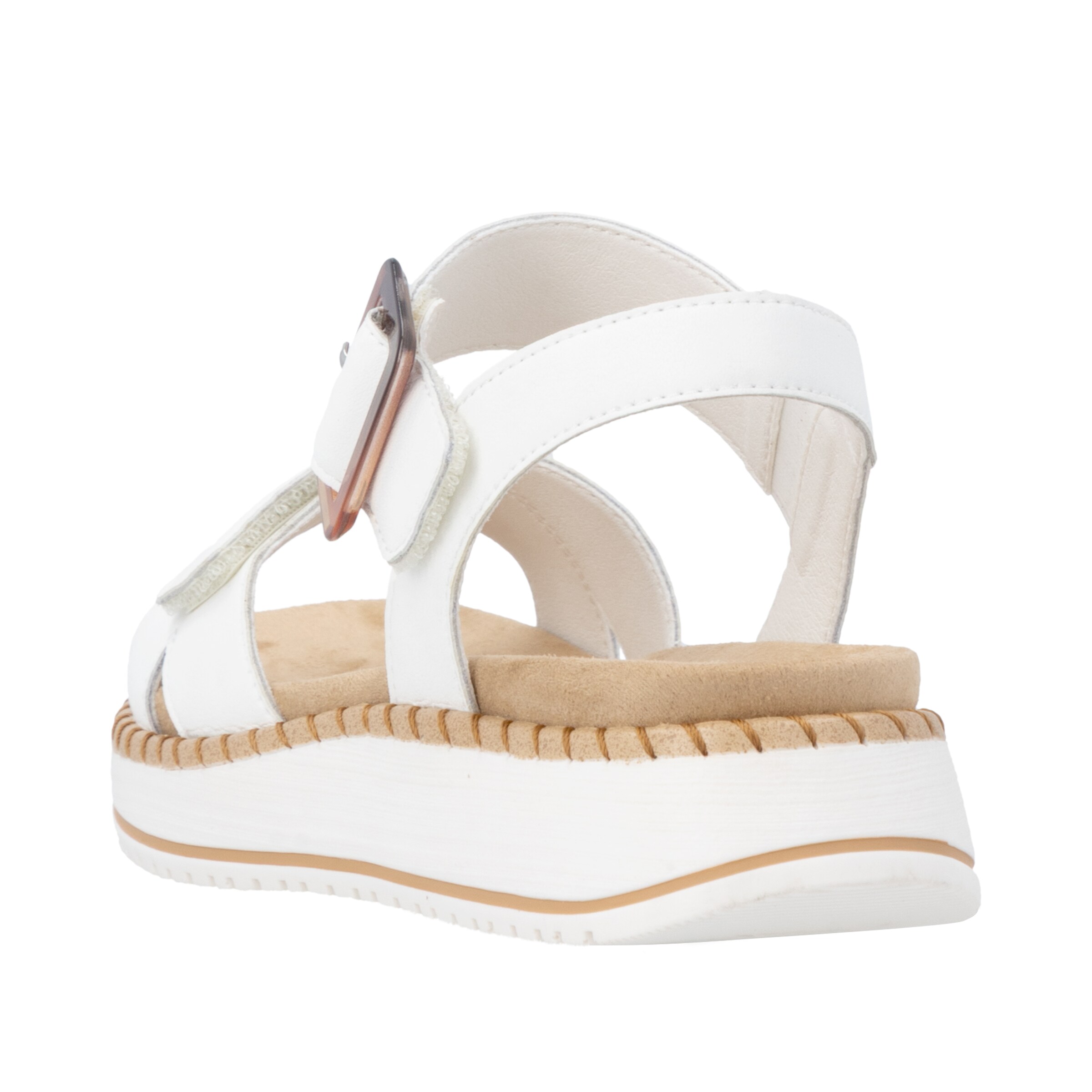 Sandales à lanières REMONTE en blanc