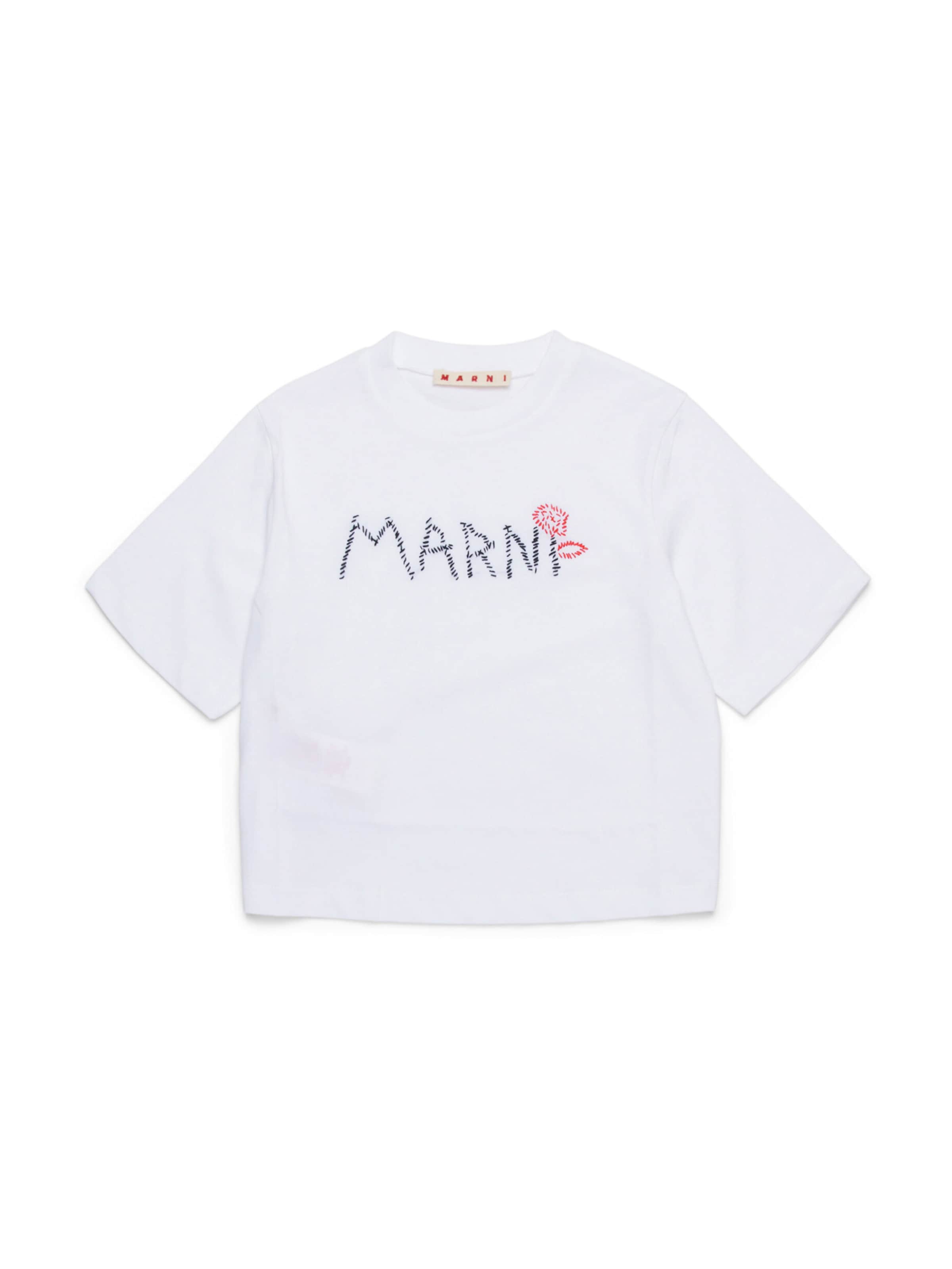 Maglietta di Marni in bianco: frontale