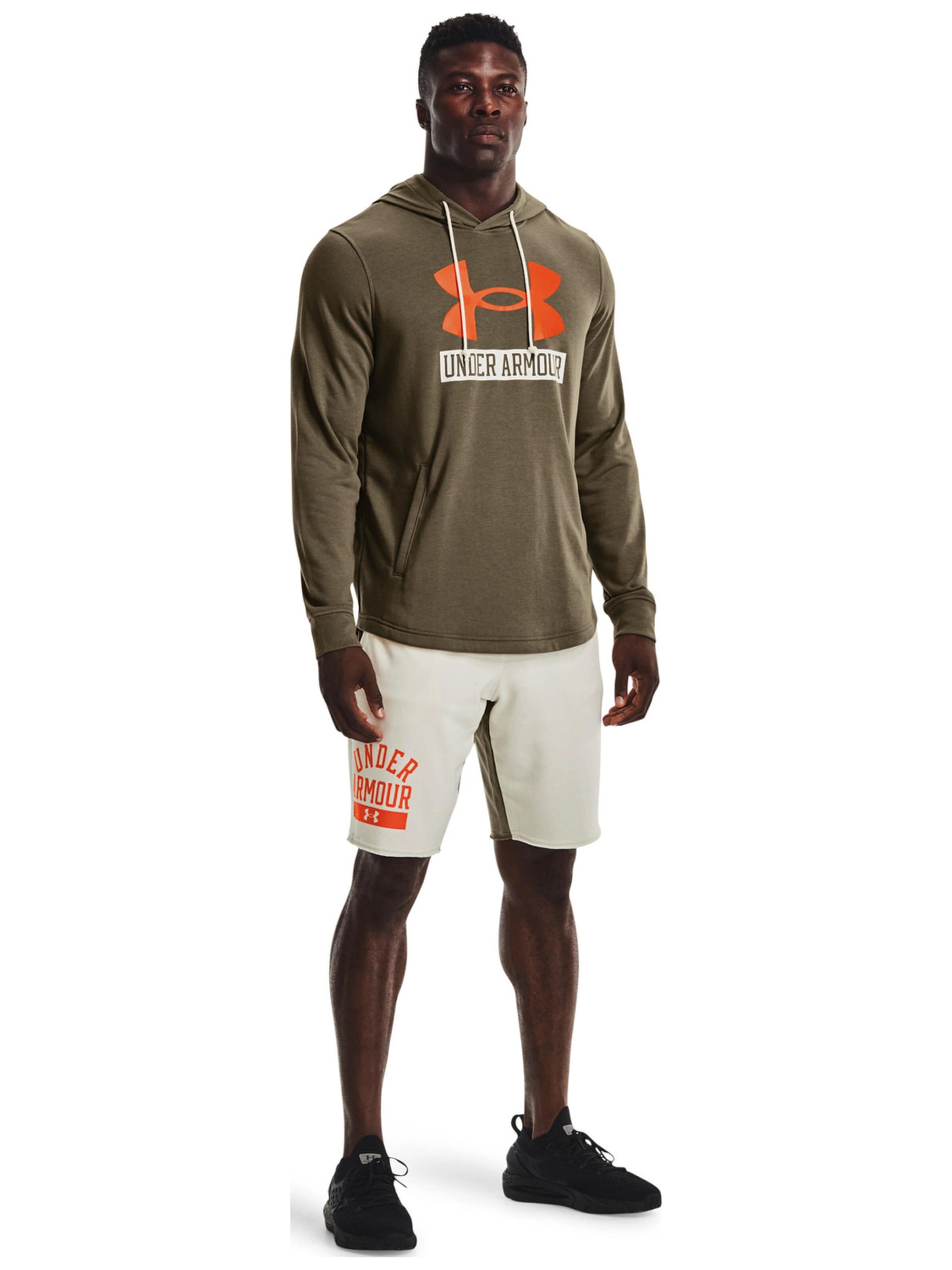 Giacca di felpa 'Under Armour UA Rival Terry Logo' di UNDER ARMOUR in verde