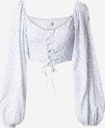 Camicia da donna di NLY by Nelly in bianco: frontale