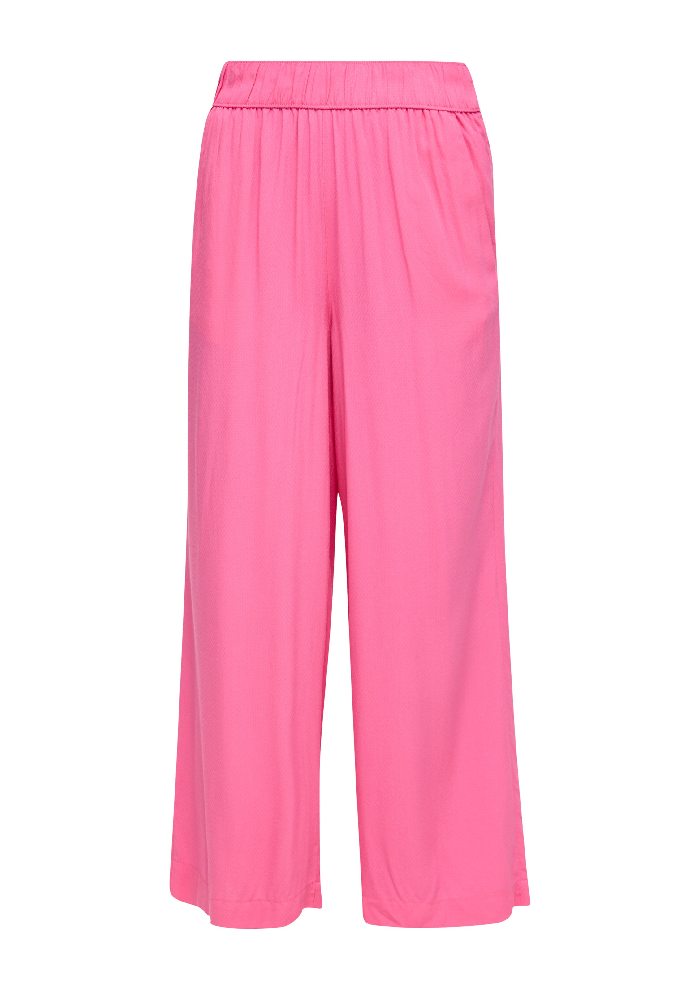 Wide Leg Pantalon s.Oliver en rose : devant